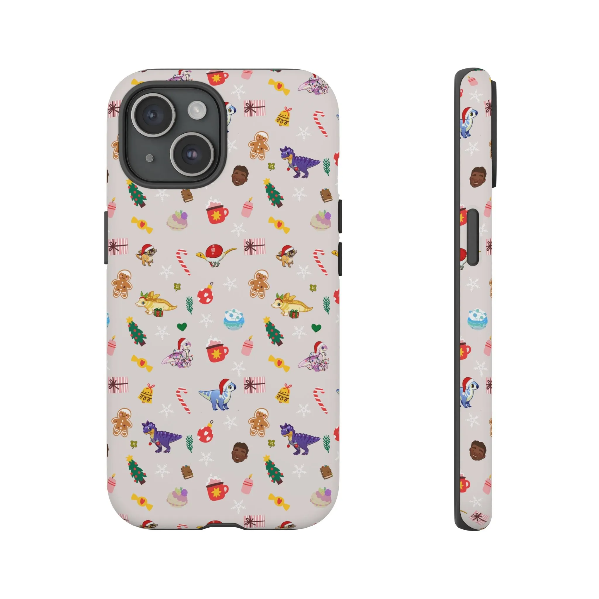 Holiday Dinos - Phone Case