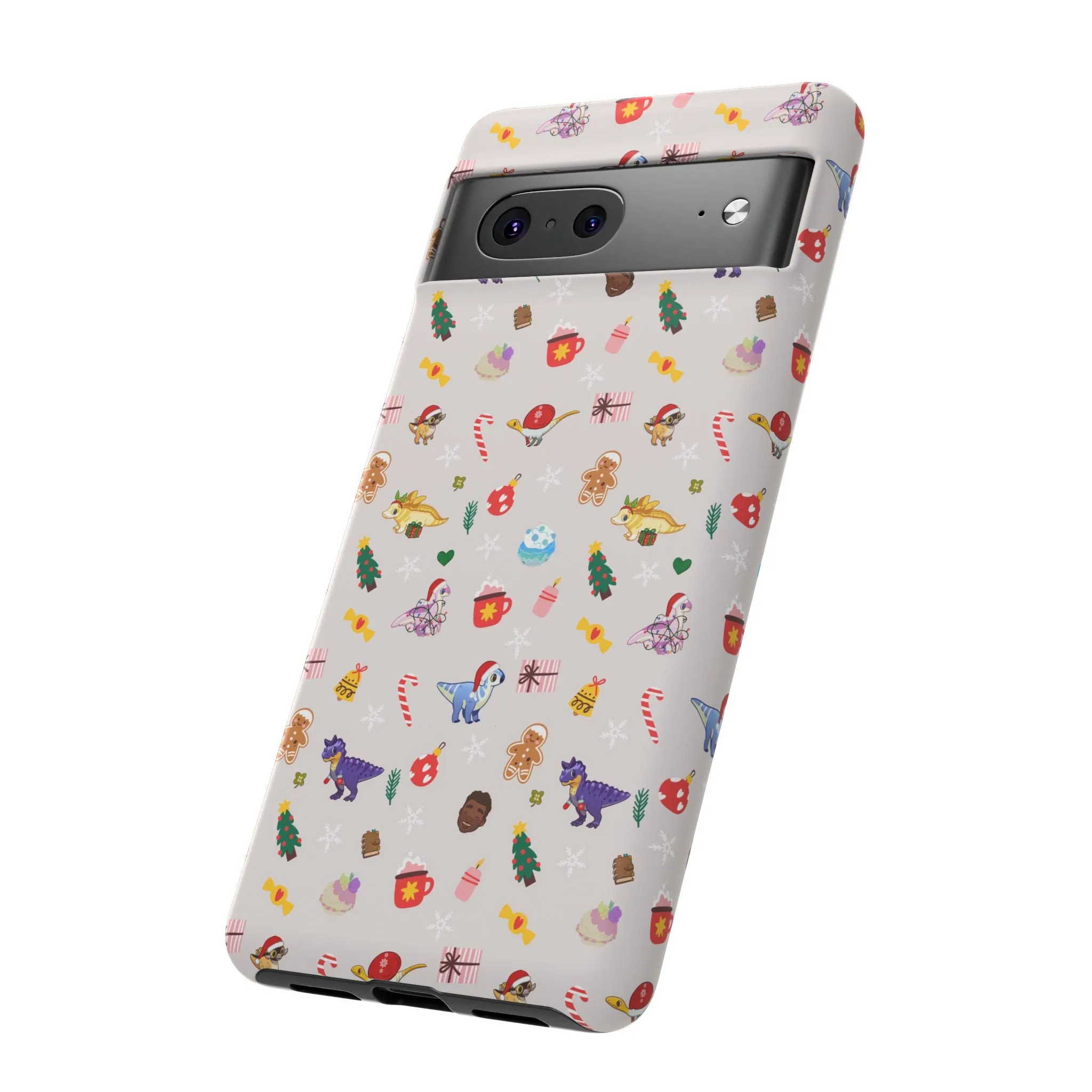 Holiday Dinos - Phone Case