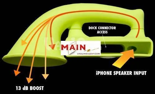 Horn stand Amplifier for iPhone 5