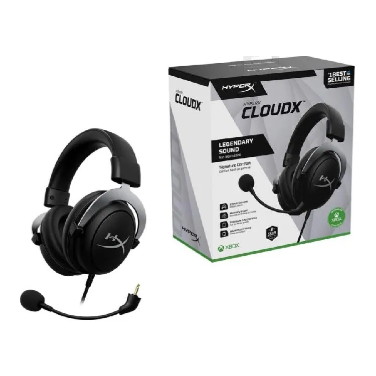 HYPERX CloudX Gaming Headset for Xbox Series/One, Black