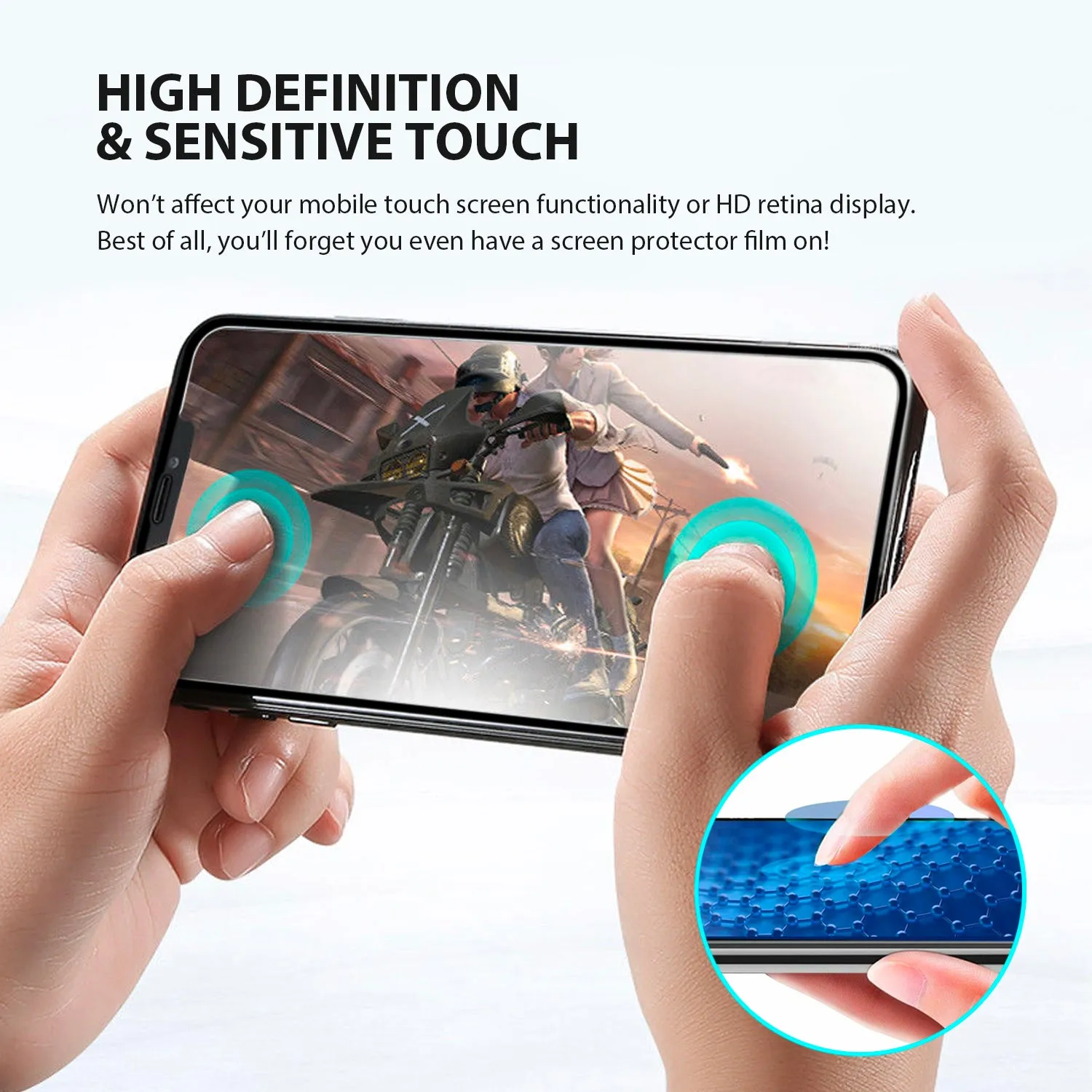 iPhone XS & X Screen Protector Tough On Tough Nano Xtreme Guard