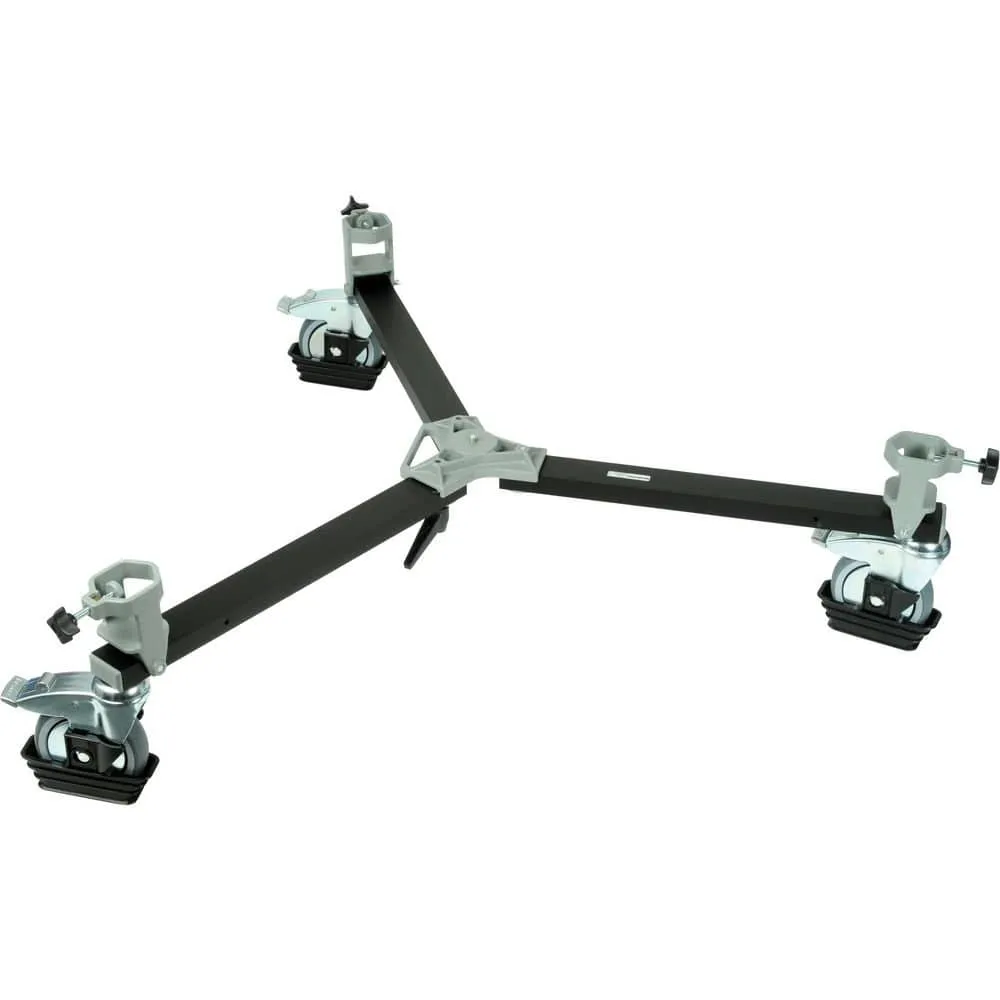 Manfrotto 114 Heavy-Duty Cine/Video Dolly for Tripods with Round Feet