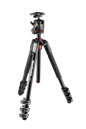 Manfrotto 190 Aluminium 4 Section Tripod   XPRO Ball Head