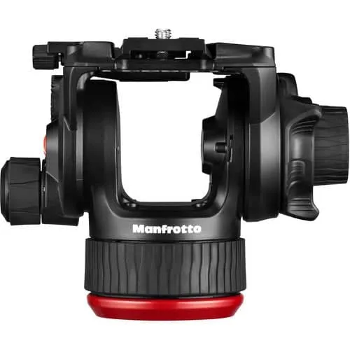 Manfrotto 504X Fluid Video Head & MVTTWINGA Aluminum Tripod with Ground Spreader