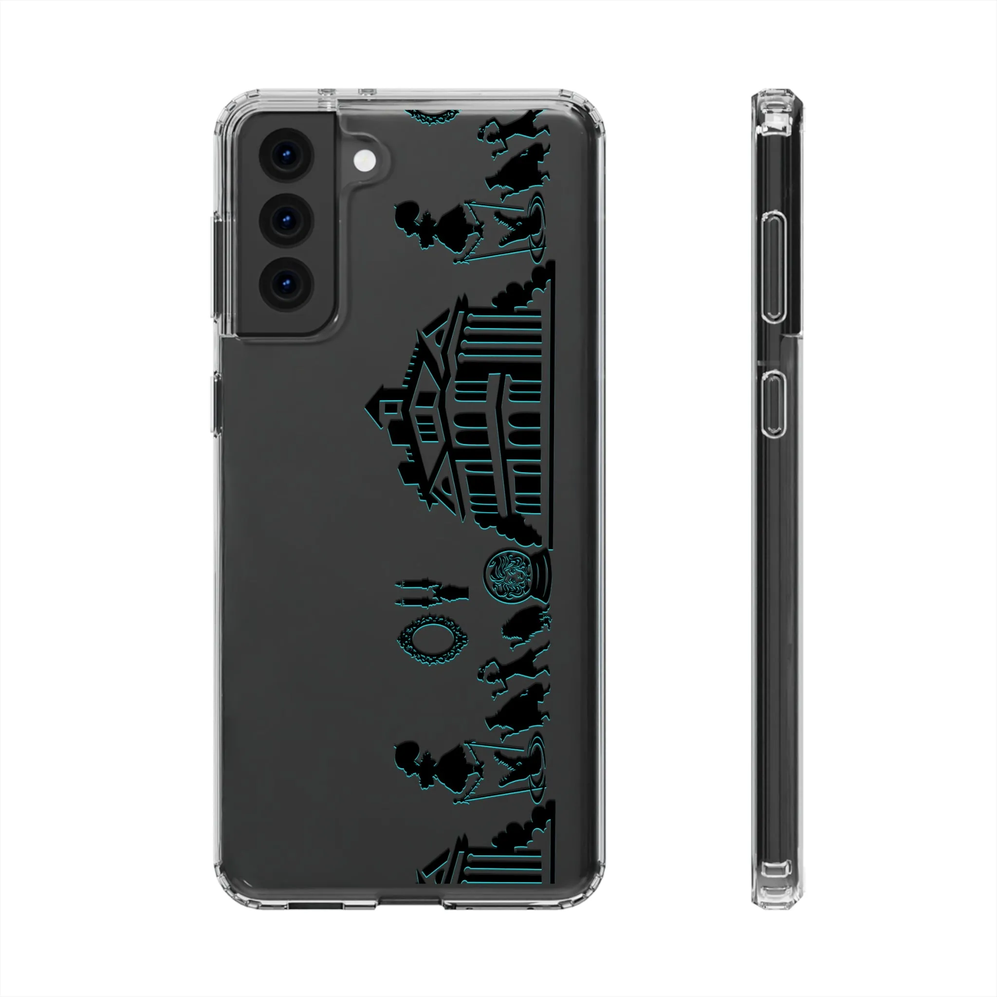 Mansion Border Ride Clear Phone Case! Inspired Hand drawn Unique Gift