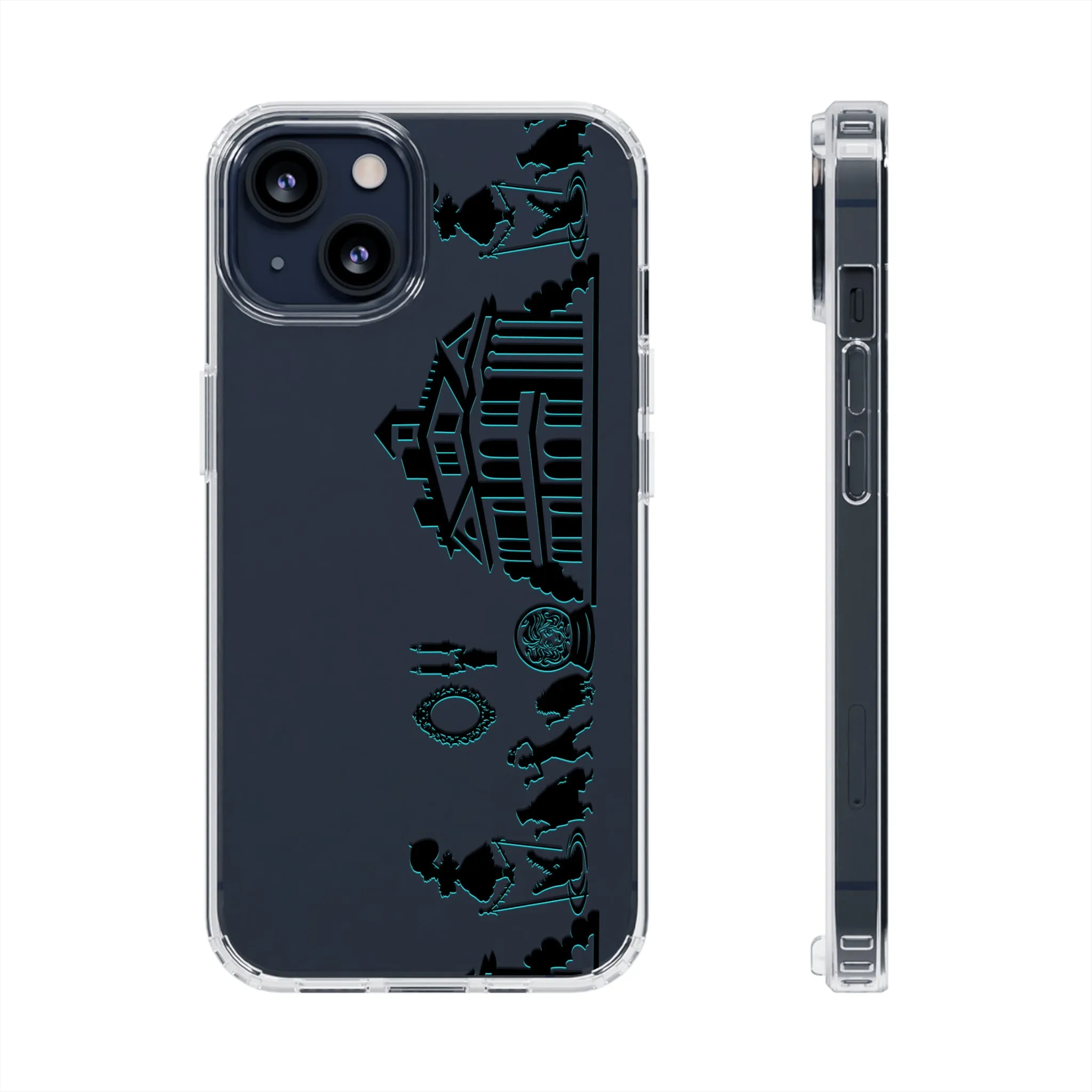 Mansion Border Ride Clear Phone Case! Inspired Hand drawn Unique Gift