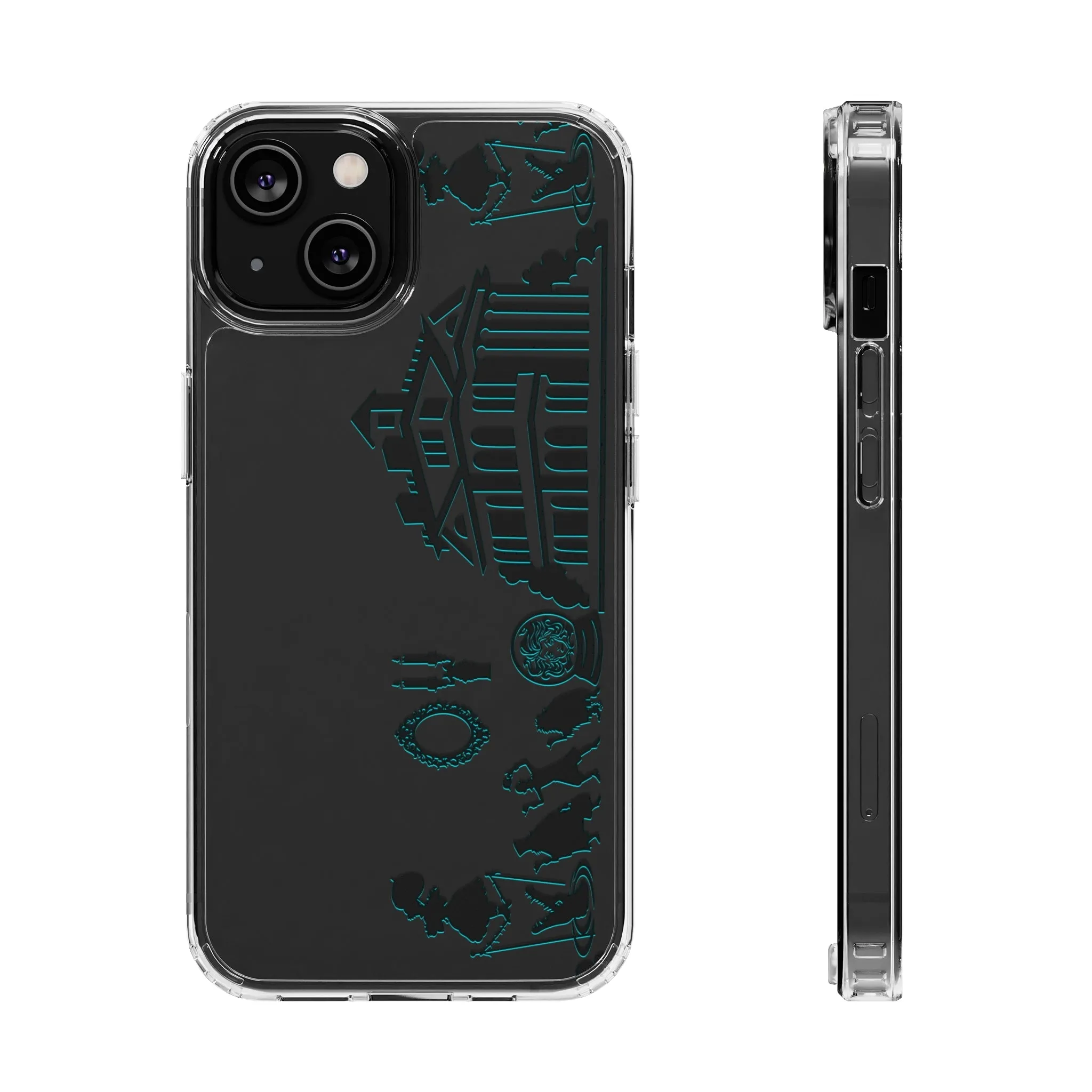 Mansion Border Ride Clear Phone Case! Inspired Hand drawn Unique Gift