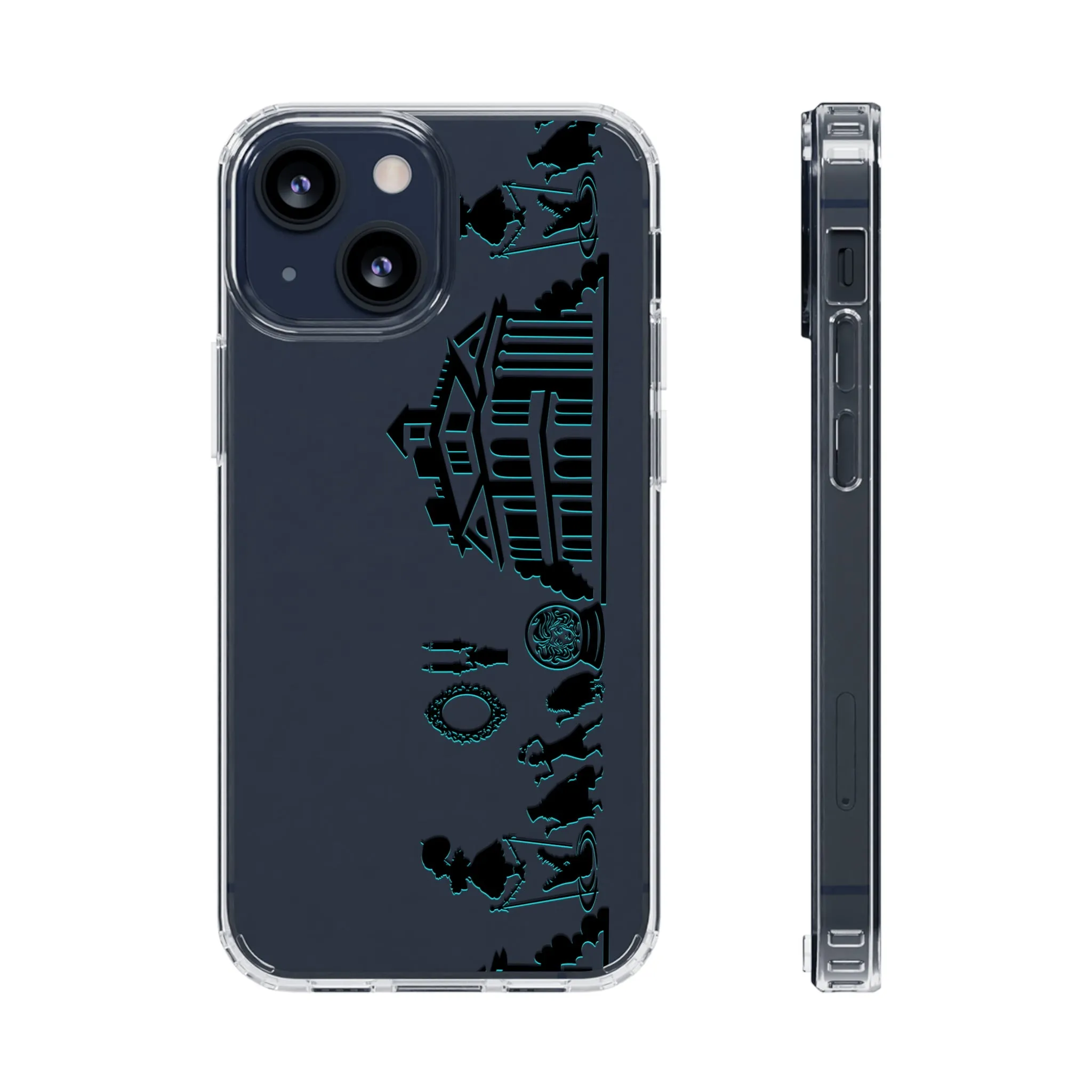 Mansion Border Ride Clear Phone Case! Inspired Hand drawn Unique Gift