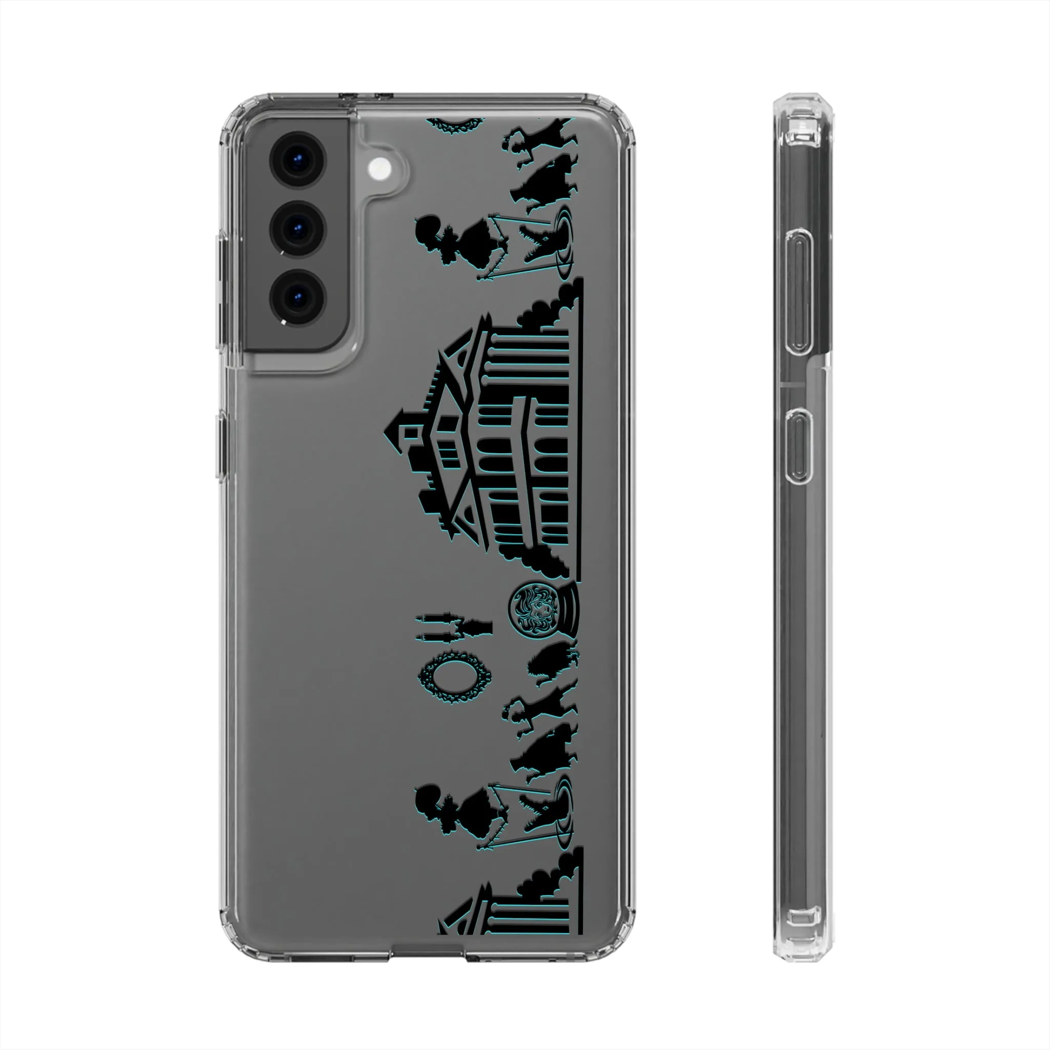 Mansion Border Ride Clear Phone Case! Inspired Hand drawn Unique Gift