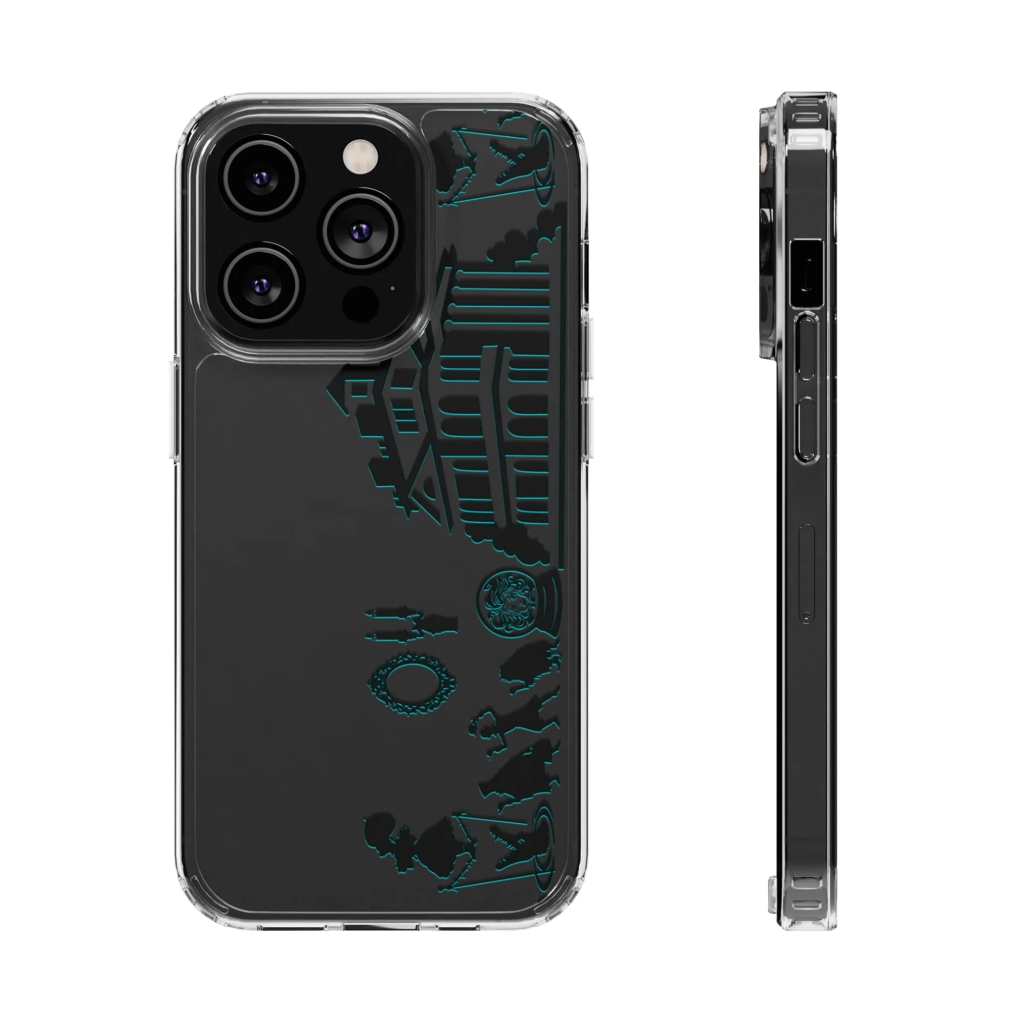 Mansion Border Ride Clear Phone Case! Inspired Hand drawn Unique Gift