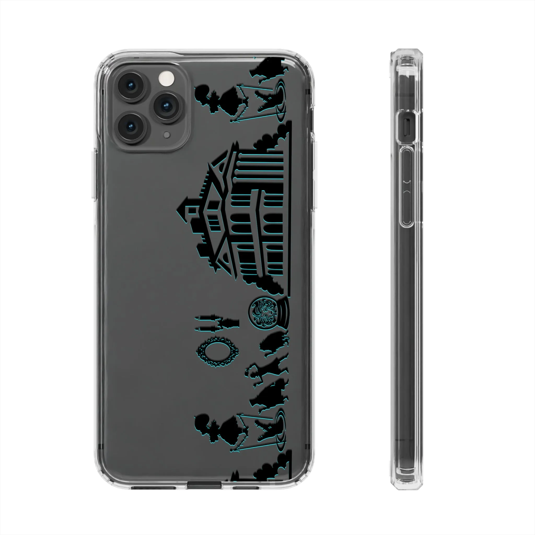 Mansion Border Ride Clear Phone Case! Inspired Hand drawn Unique Gift