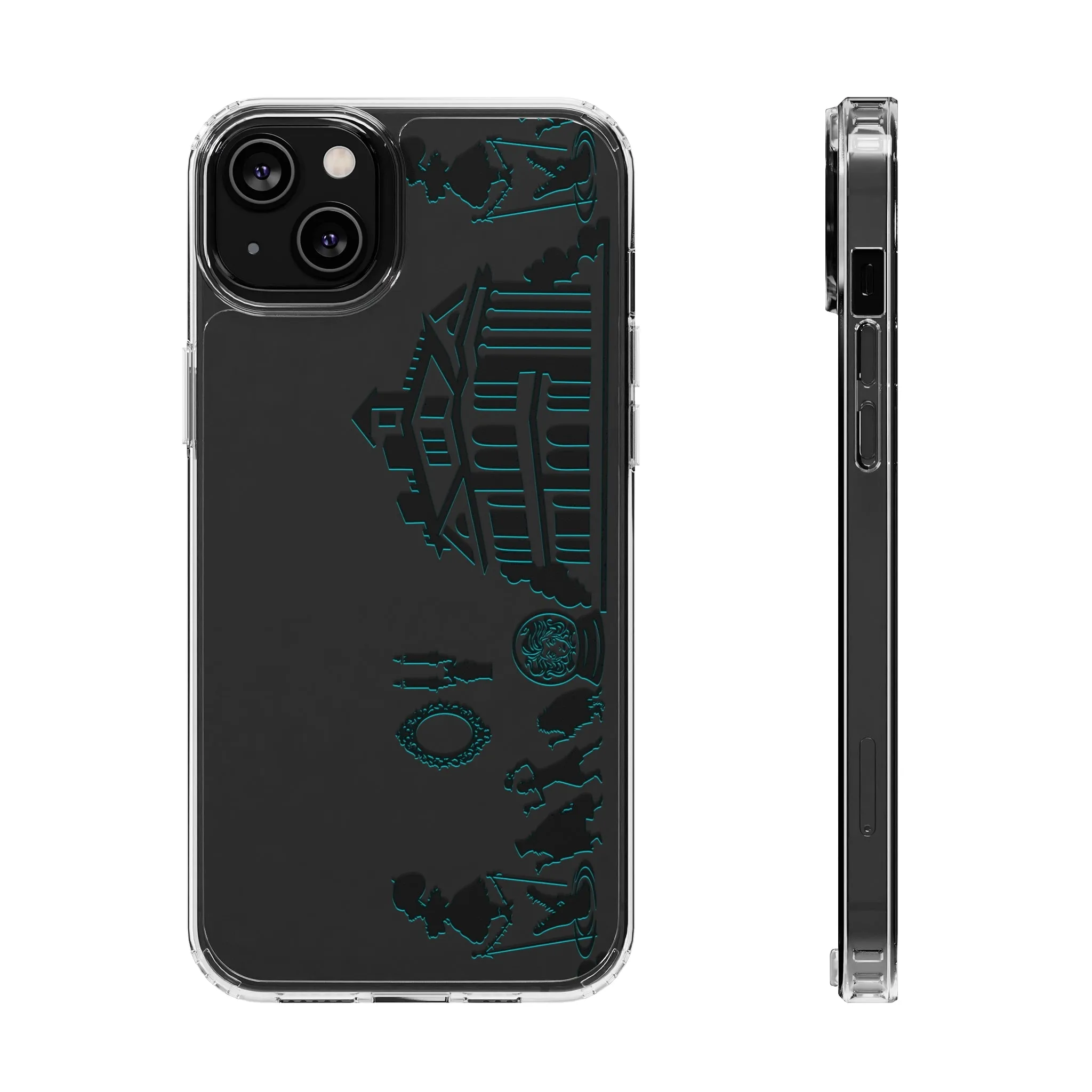 Mansion Border Ride Clear Phone Case! Inspired Hand drawn Unique Gift