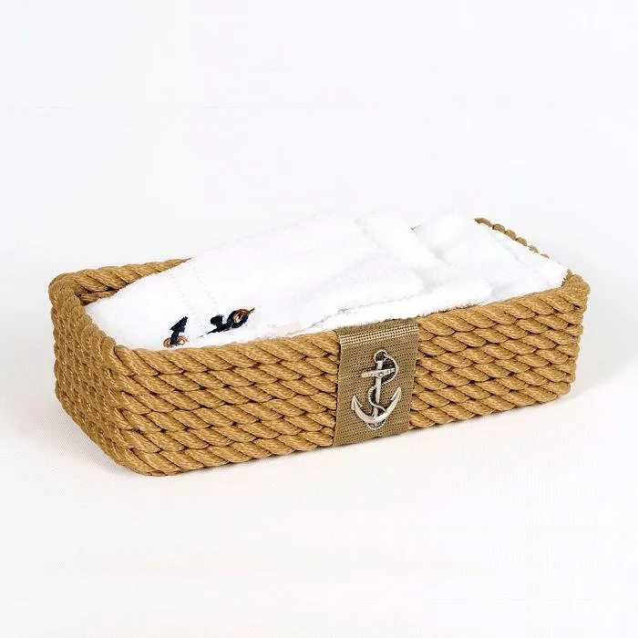 Maritimo Collection Nautical Rope Catchall Tray