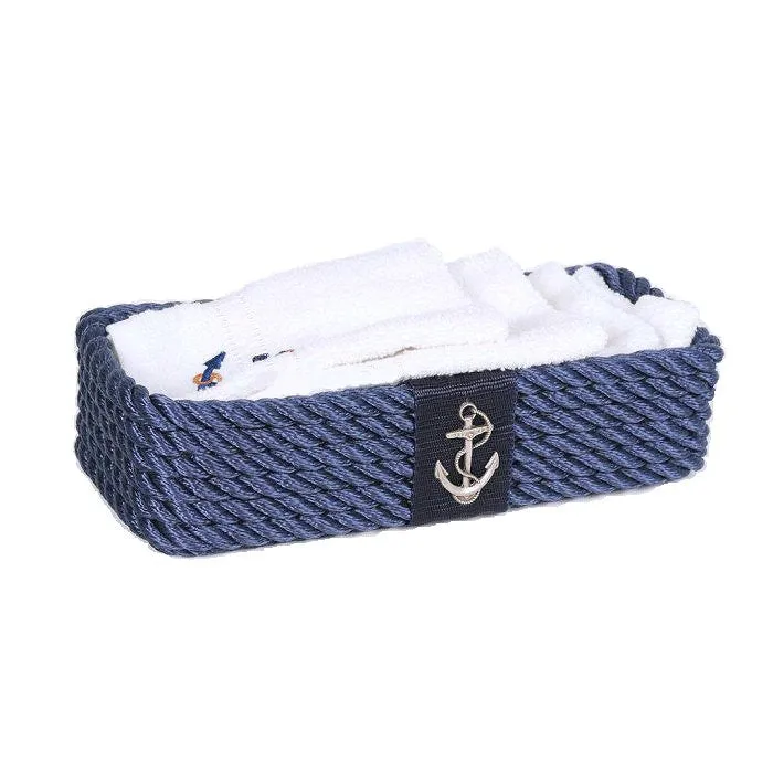 Maritimo Collection Nautical Rope Catchall Tray