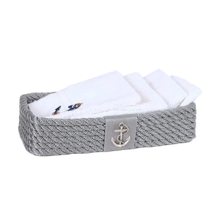 Maritimo Collection Nautical Rope Catchall Tray