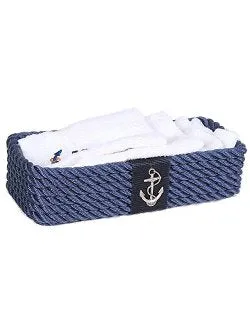 Maritimo Collection Nautical Rope Catchall Tray