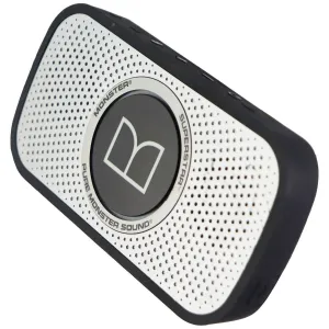 Monster SuperStar Portable Wireless Speaker and Speakerphone Silver and Black