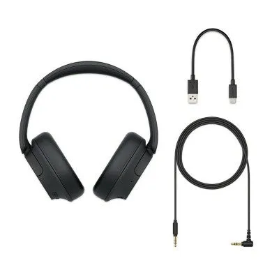 New - Sony WHCH720N Bluetooth Wireless Noise-Canceling Headphones - Black