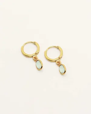 Nilaï Gaia Earrings - Light Green