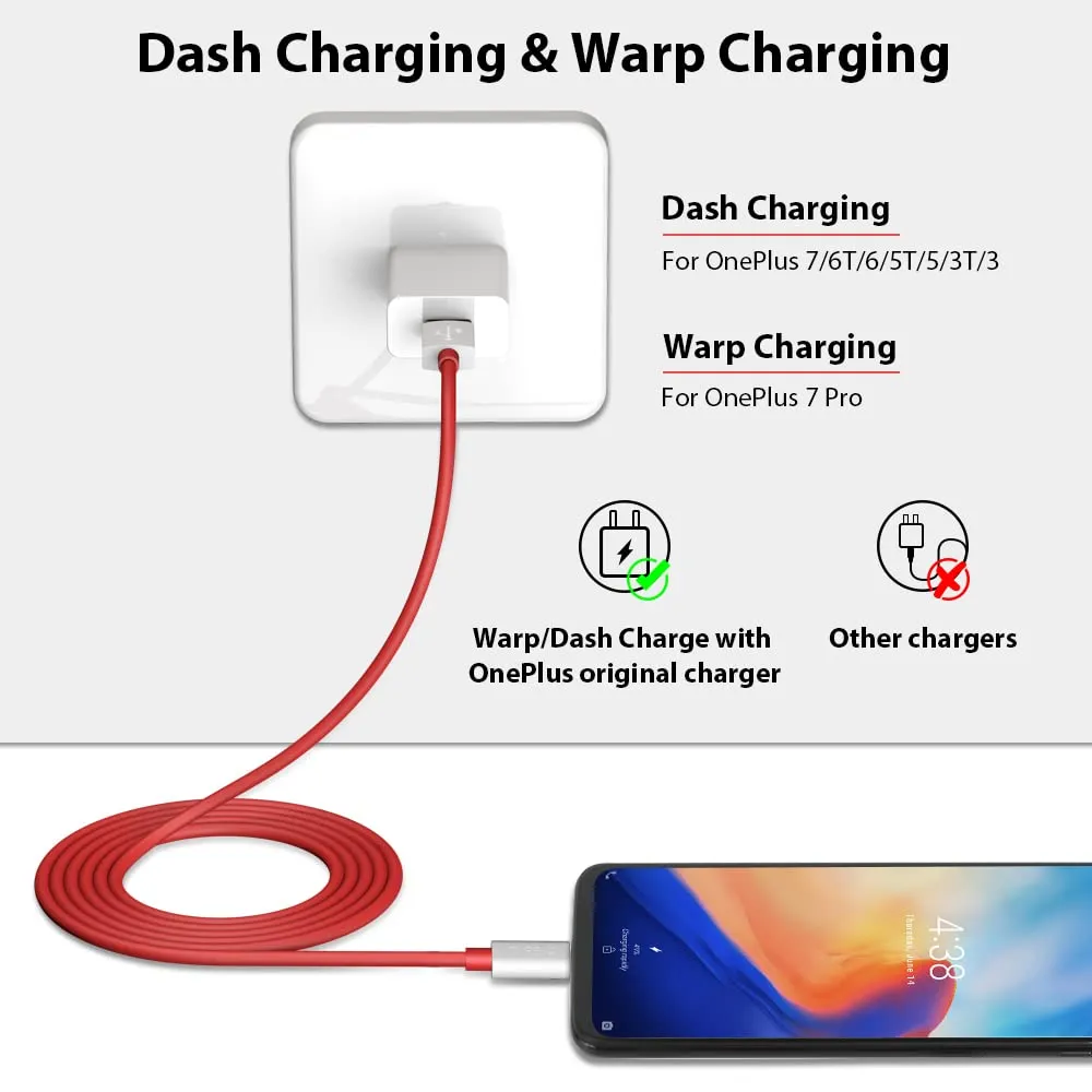 OnePlus 7,  Charging Cable 8 7T Type C Cable 6FT USB C Cable Dash  6T 6 5T 5  12 11 10 Pro