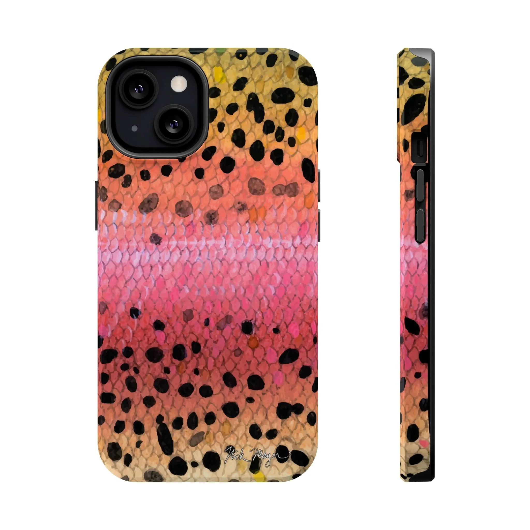 Rainbow Trout Skin MagSafe iPhone Case