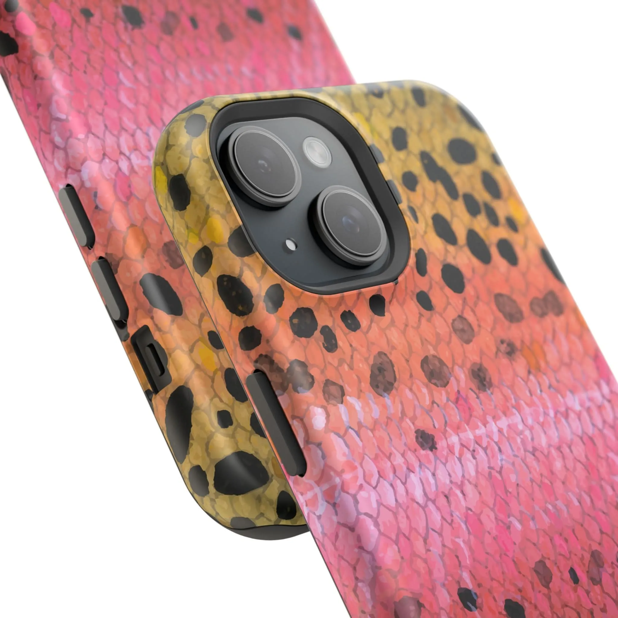 Rainbow Trout Skin MagSafe iPhone Case