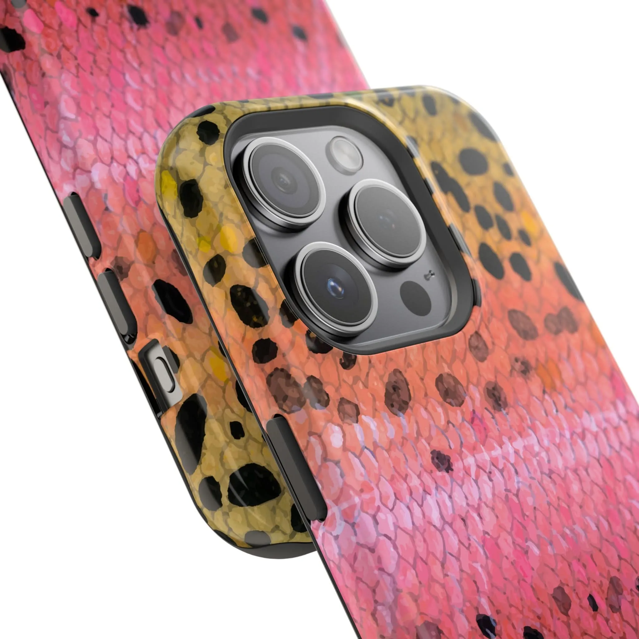 Rainbow Trout Skin MagSafe iPhone Case