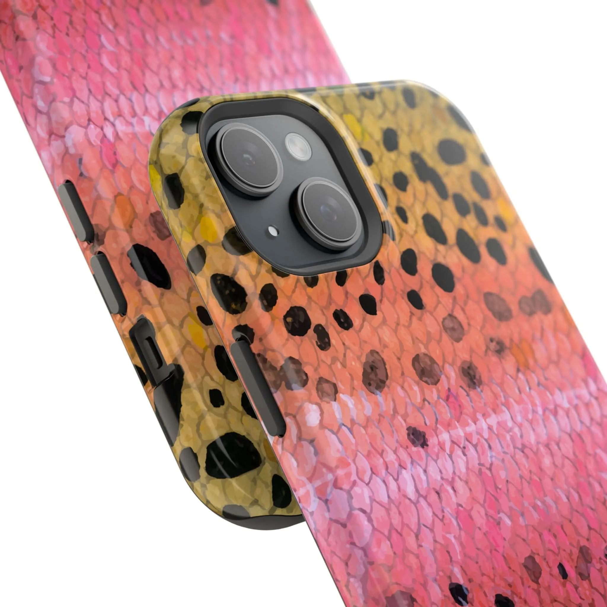 Rainbow Trout Skin MagSafe iPhone Case