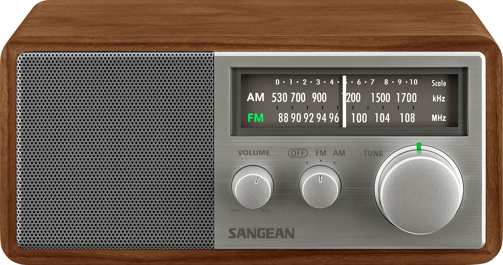 Sangean SG-116 FM / AM Analog Wooden Cabinet Radio