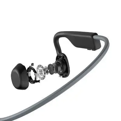 Shokz OpenMove Bluetooth Wireless Headphones - Gray