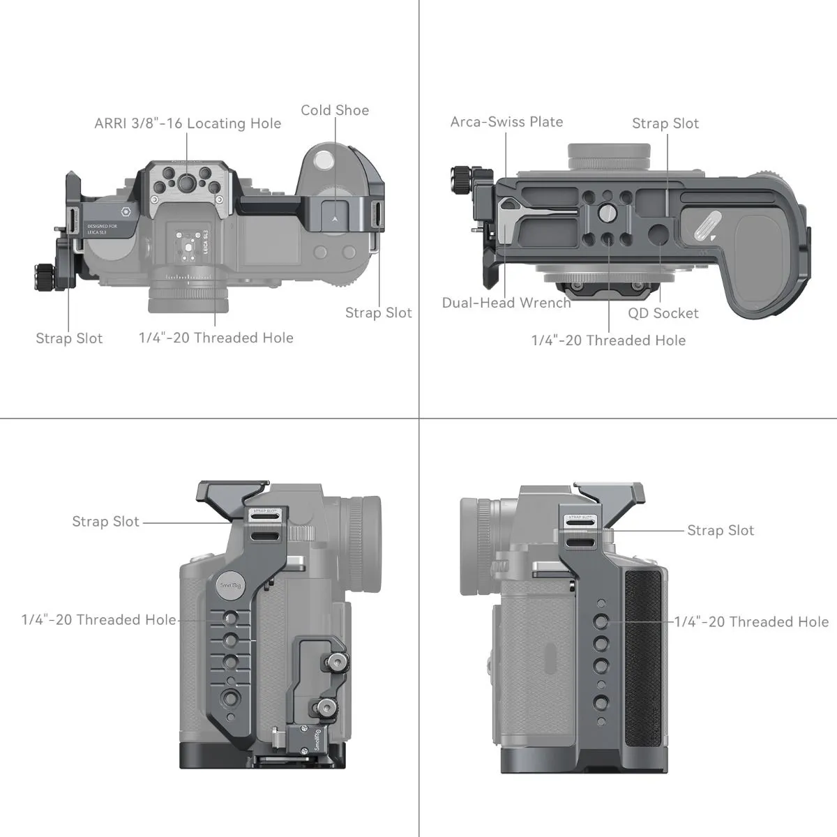 SmallRig Cage Kit for Leica SL3 4510