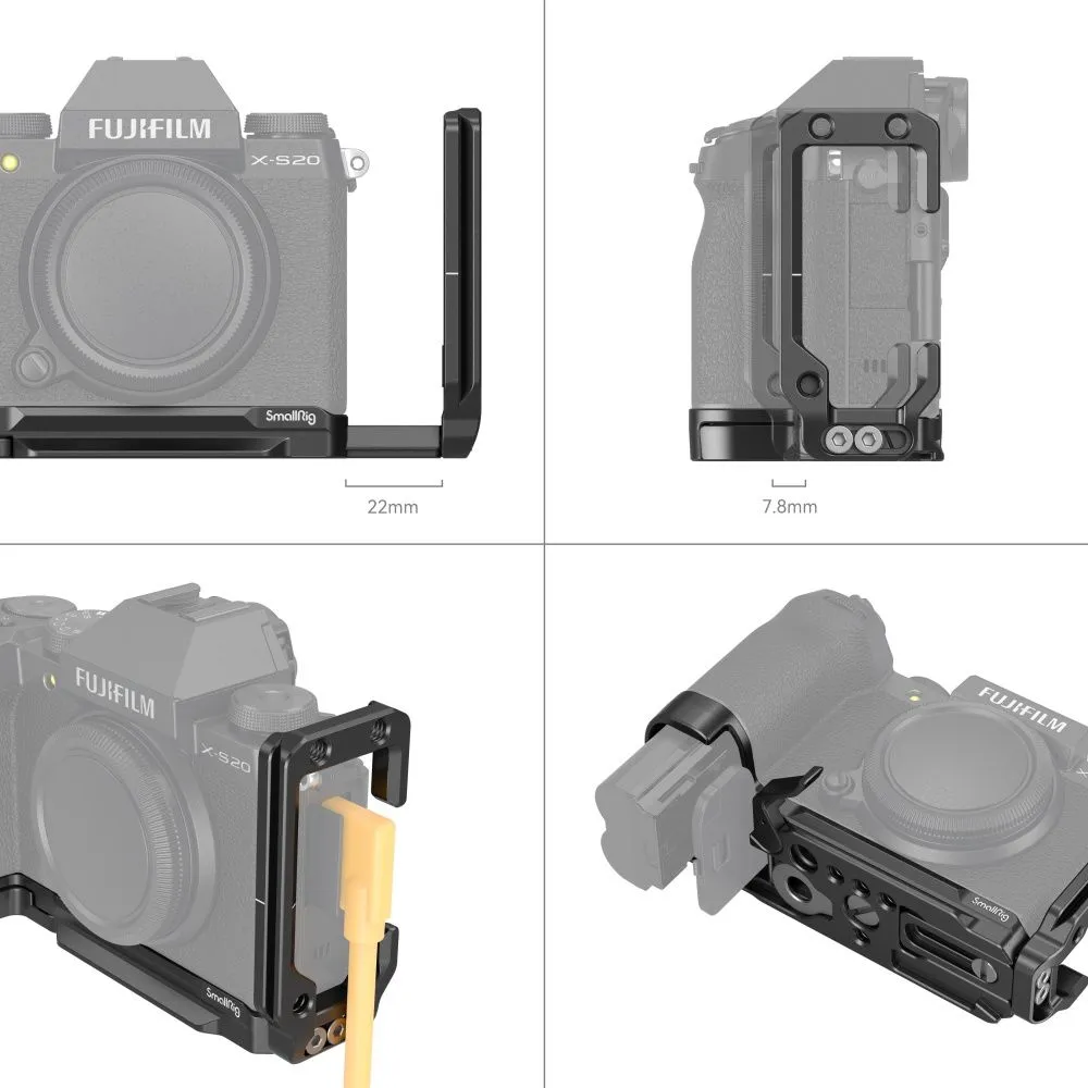 SmallRig L-Bracket for Fujifilm X-S20 4231