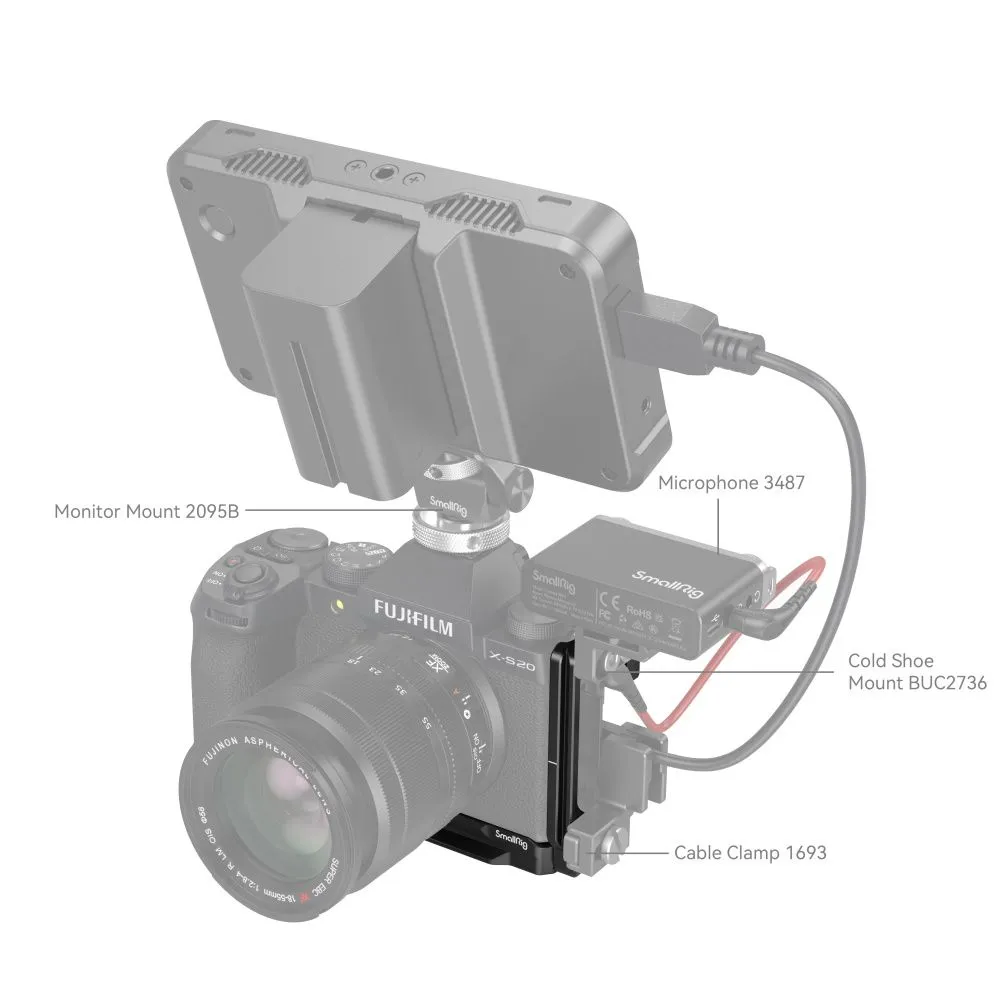 SmallRig L-Bracket for Fujifilm X-S20 4231