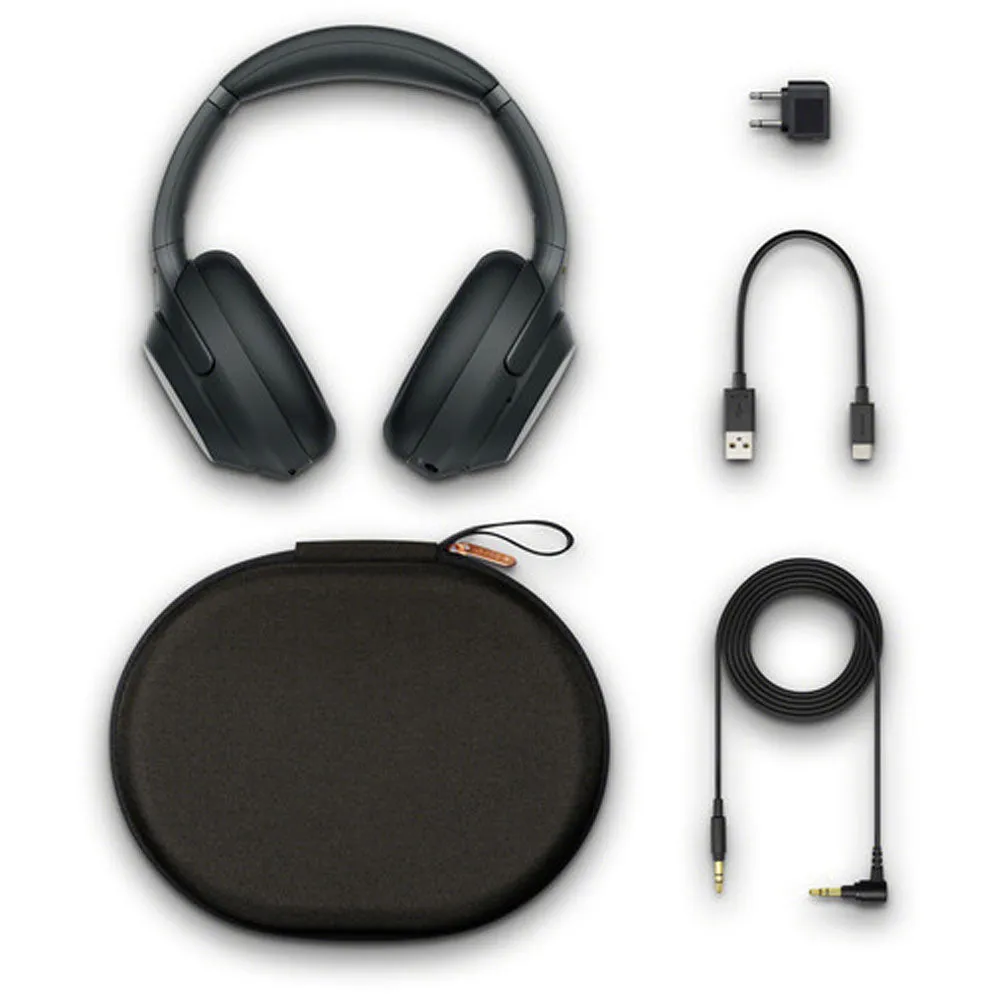 Sony WH-1000XM3 Wireless Noise-Canceling Over-Ear with Alexa Voice Headphones Black