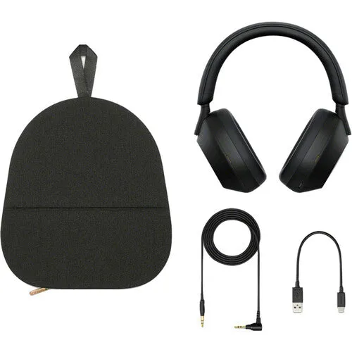 Sony - WH1000XM5 Wireless Noise-Canceling Over-the-Ear Headphones