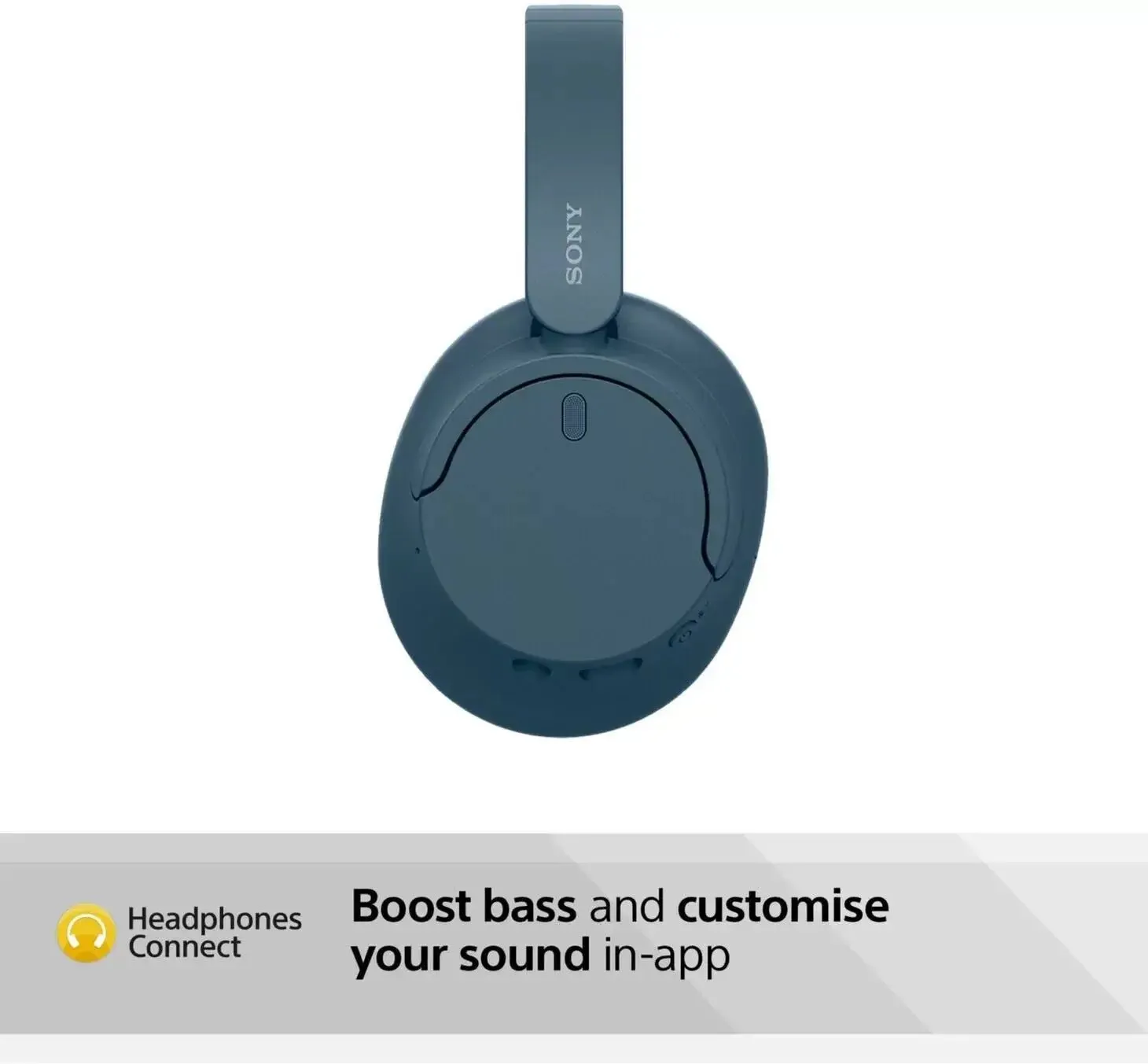 Sony WHCH720 Noise Cancelling Bluetooth Wireless On-Ear Headphones with Mic/Remote, Blue