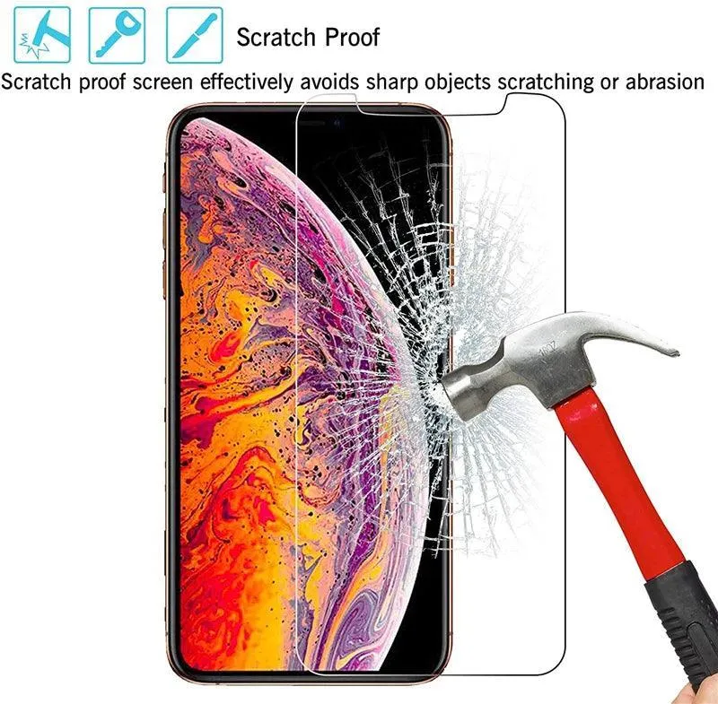 Tempered Glass Screen Protectors for iPhone 15-6S Plus - Ultimate Full Coverage Protection