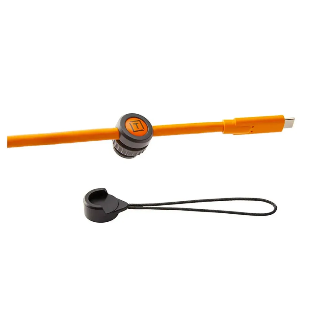 Tether Tools Tetherpro USB-C To USB-C Orange   TetherGuard TG020