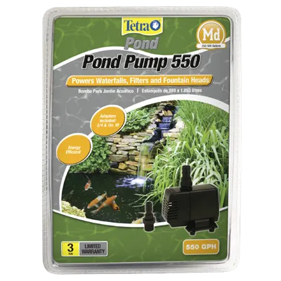 Tetra Pond Water Garden Pump 550 GPH