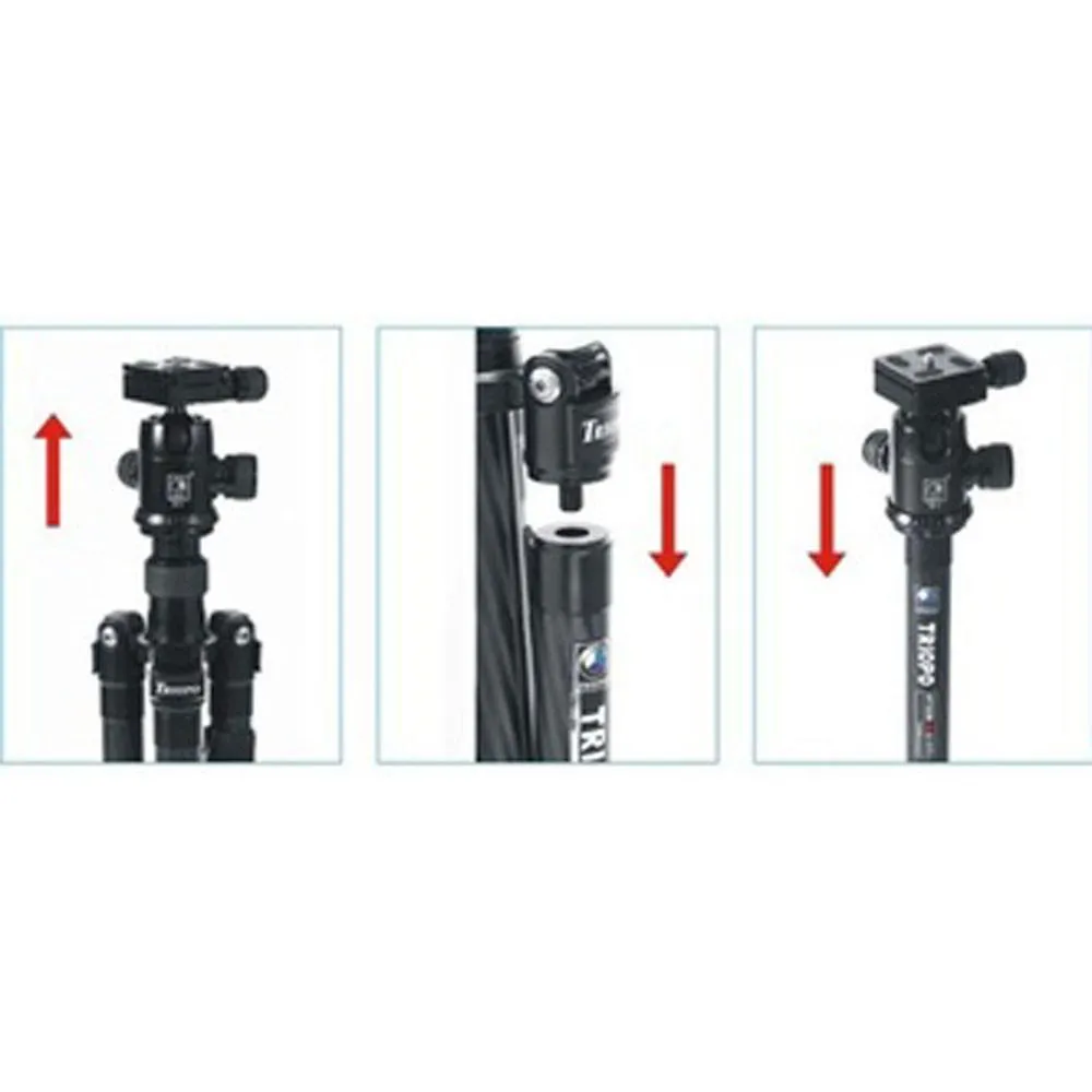 Triopo GT-2805X8.C Carbon Fibre Professional Travel Tripod with B-2 Ball Head