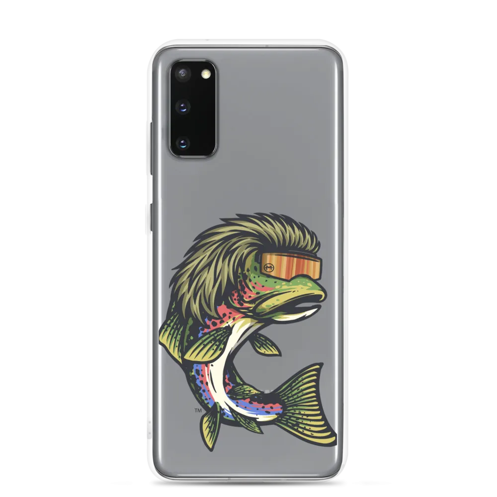 Trout Mullet Samsung Case - Clear