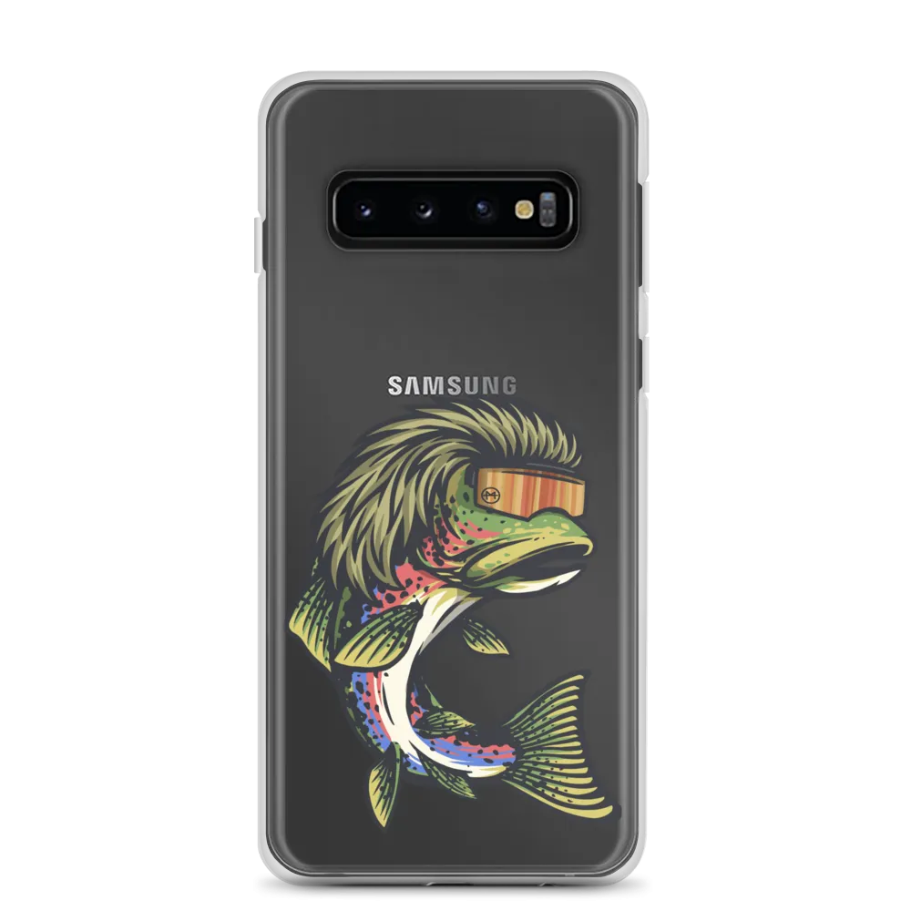 Trout Mullet Samsung Case - Clear