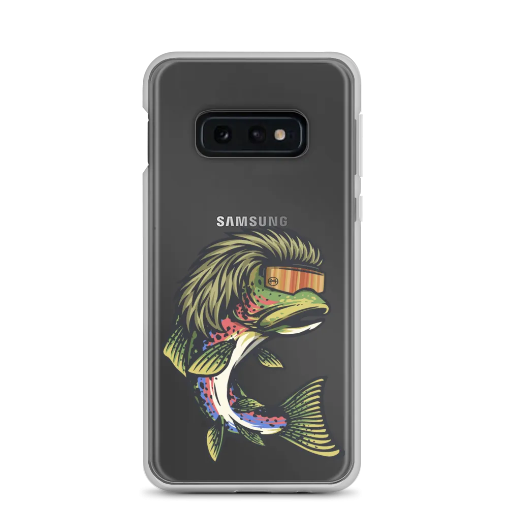 Trout Mullet Samsung Case - Clear