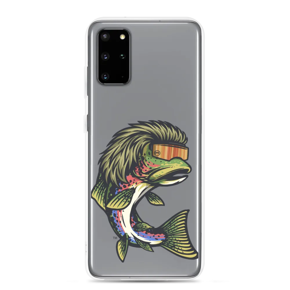 Trout Mullet Samsung Case - Clear