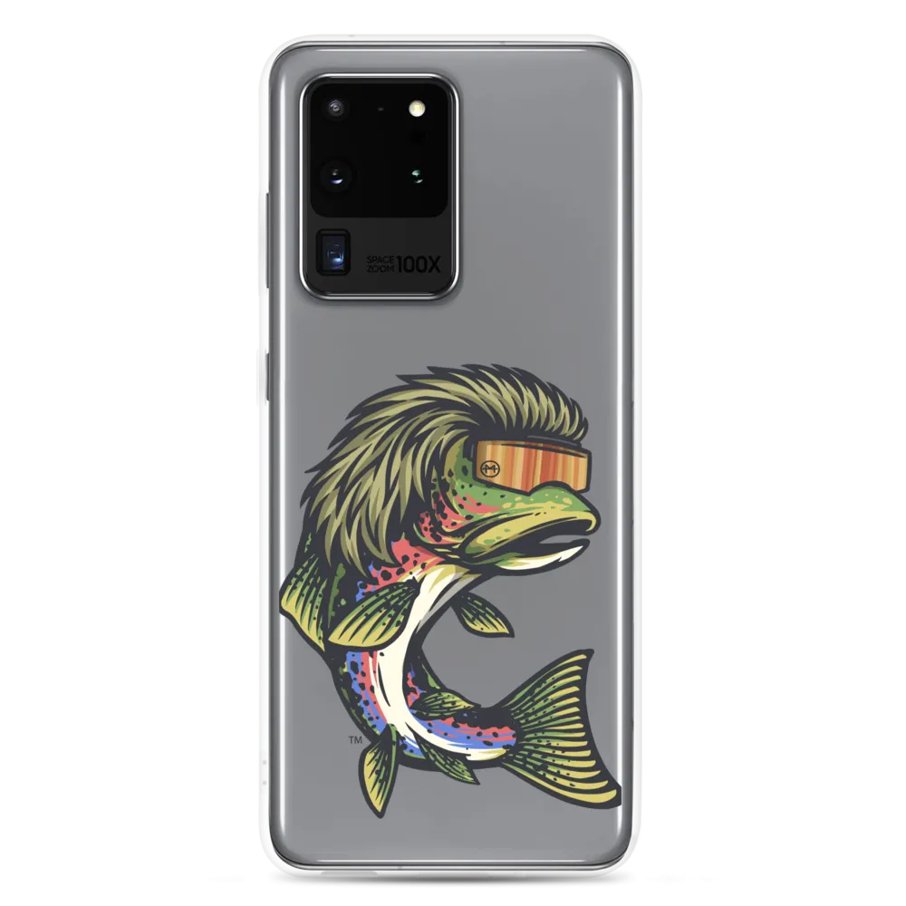 Trout Mullet Samsung Case - Clear