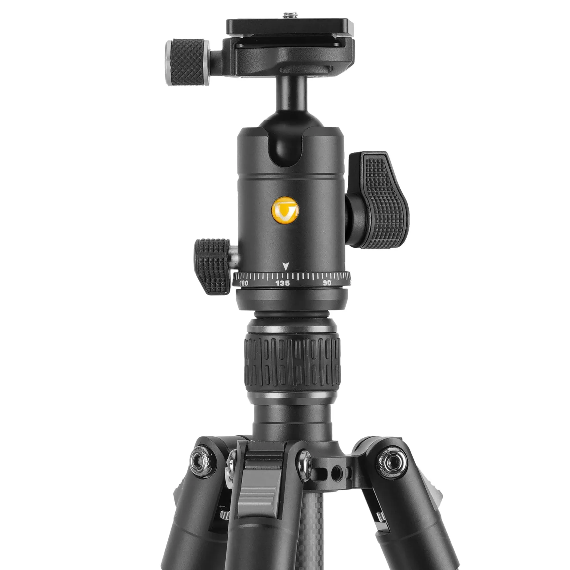 VESTA GO 264CB Carbon Travel Tripod with Ball Head - 10kg Load Capacity