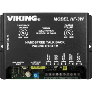 Viking HF-3W Two-Way Handsfree Talkback Amplifier